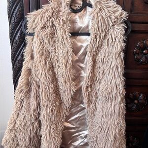 Double Zero Women's Teddy Jacket - Cream